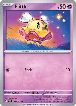 Flittle (068) Reverse Holofoil [Stellar Crown] - Common