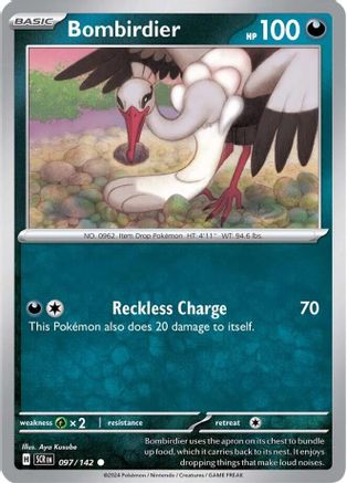 Bombirdier (097) Reverse Holofoil [Stellar Crown] - Common