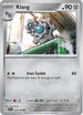 Klang (100) Reverse Holofoil [Stellar Crown] - Common