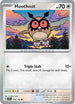 Hoothoot 114  - Reverse Holofoil SV07 Stellar Crown - Common