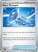 Glass Trumpet (135) Reverse Holofoil [Stellar Crown] - Uncommon