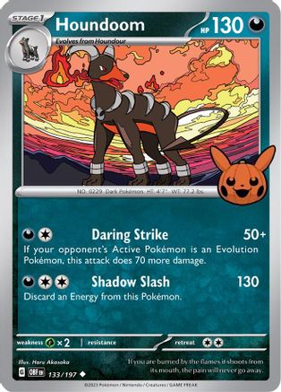 Houndoom (133) [Trick or Trade BOOster Bundle 2024] - Uncommon