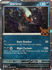 Darkrai (Cosmos Holo) 136  - Holofoil Trick or Trade BOOster Bundle 2024 - Holo Rare