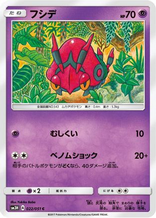 Venipede (022/051) - SM3H To Have Seen the Battle Rainbow