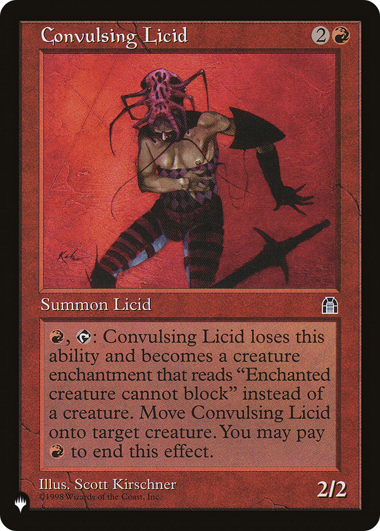 Convulsing Licid (LIST-) - The List