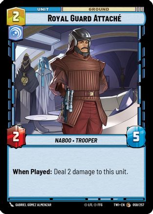 Royal Guard Attaché (059/257) - Twilight of the Republic