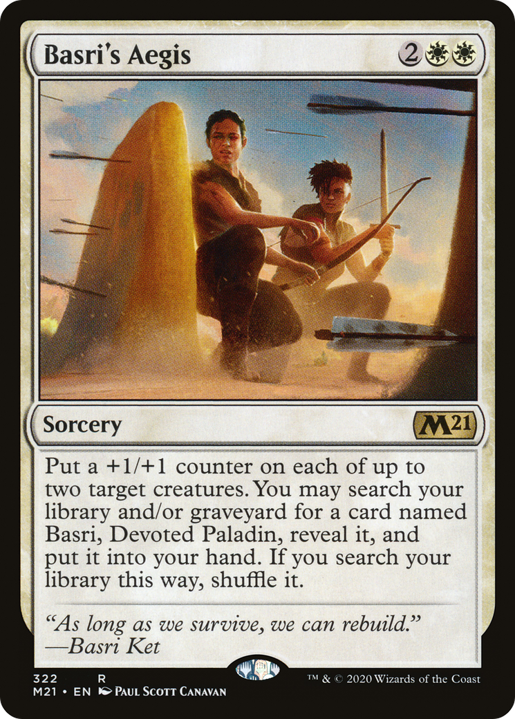 Basri's Aegis (M21-322) - Core Set 2021