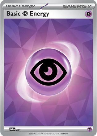Basic Psychic Energy (013) Holofoil [SVE Scarlet & Violet Energies] - Common