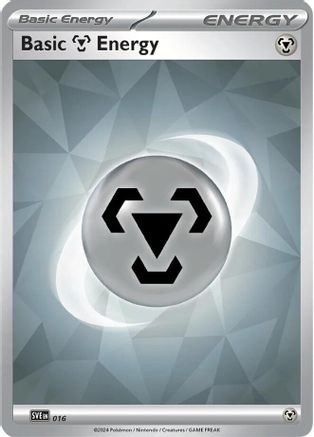 Basic Metal Energy (016) Holofoil [SVE Scarlet & Violet Energies] - Common