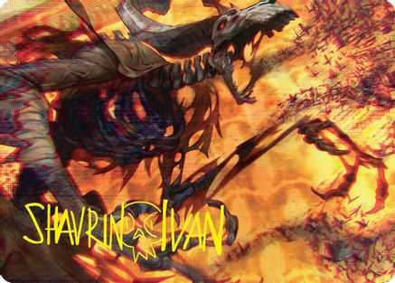 Unwanted Remake Art Card (Gold-Stamped Signature) (ASDSK-031) - Art Series: Duskmourn: House of Horror