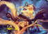 Inquisitive Glimmer Art Card (Gold-Stamped Signature) (ASDSK-017) - Art Series: Duskmourn: House of Horror