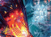 Roaring Furnace // Steaming Sauna Art Card (Gold-Stamped Signature) (ASDSK-037) - Art Series: Duskmourn: House of Horror