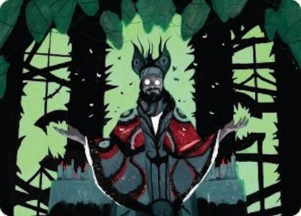 Victor, Valgavoth's Seneschal Art Card (23/54) (ASDSK-023) - Art Series: Duskmourn: House of Horror