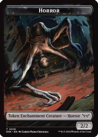Horror Token (DSK-010) - Duskmourn: House of Horror