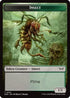 Insect (0013) // Manifest Double-Sided Token (DSK-13 // 18) - Duskmourn: House of Horror