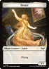Spirit (0006) // Manifest Double-Sided Token (DSK-6 // 18) - Duskmourn: House of Horror