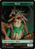 Beast // Scarecrow Double-Sided Token (DSC-8 // 23) - Commander: Duskmourn: House of Horror