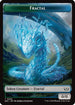 Fractal // Scarecrow Double-Sided Token (DSC-20 // 23) - Commander: Duskmourn: House of Horror
