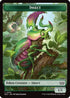 Insect (0010) //Manifest Double-Sided Token (DSC-10 // 18) - Commander: Duskmourn: House of Horror