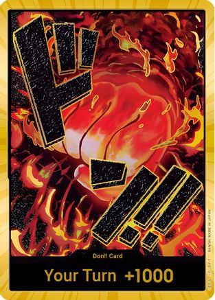 DON!! Card (Sakazuki) (Gold) - Premium Booster -The Best- Foil