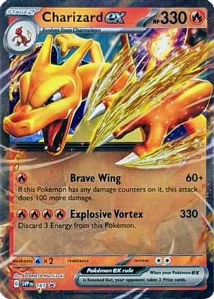 Charizard ex (161) Holofoil [SV Scarlet & Violet Promo Cards] - Promo