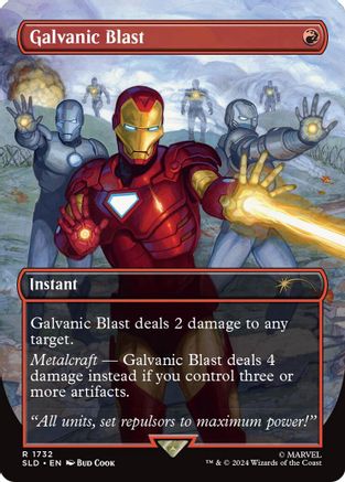 Galvanic Blast (Rainbow Foil) (SLD-1732) - Secret Lair Drop Series Foil