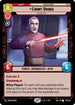 Count Dooku - Fallen Jedi (138/257) - Twilight of the Republic Foil