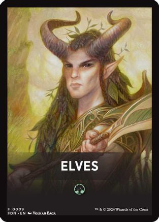Elves Theme Card (FDN-009) - Foundations