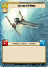 Hotshot V-Wing (Hyperspace) (474) - Twilight of the Republic Foil