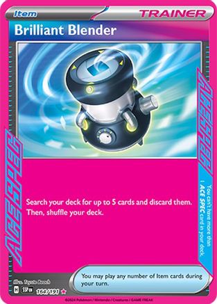 Brilliant Blender (164) Holofoil [Surging Sparks] - ACE SPEC Rare