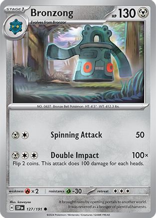 Bronzong (127) [Surging Sparks] - Common
