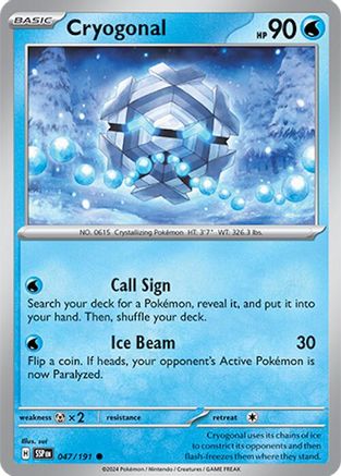 Cryogonal (047) [Surging Sparks] - Common
