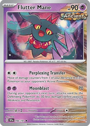 Flutter Mane (096) Reverse Holofoil [Surging Sparks] - Uncommon
