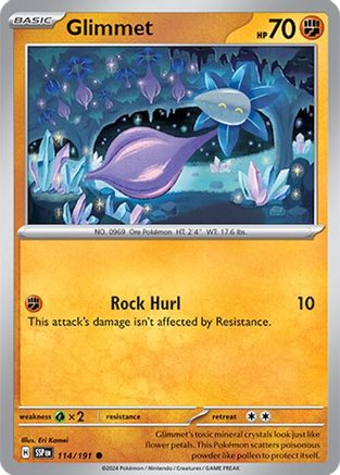 Glimmet (114) Reverse Holofoil [Surging Sparks] - Common