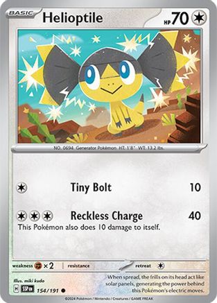Helioptile (154) [Surging Sparks] - Common