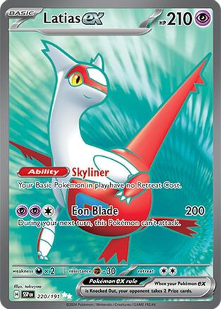 Latias ex (220/191) Holofoil [Surging Sparks] - Ultra Rare