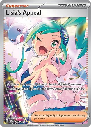 Lisia's Appeal (246/191) Holofoil [Surging Sparks] - Special Illustration Rare