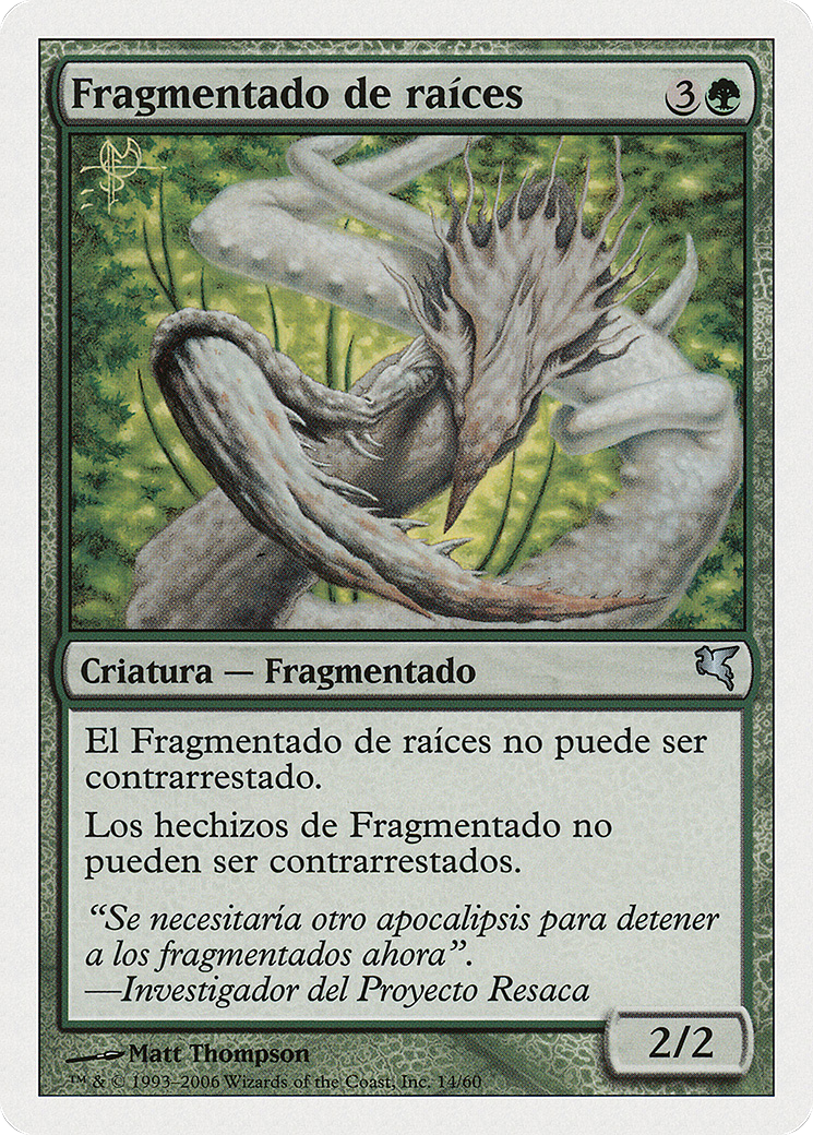 Root Sliver (Spanish) - 