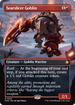 Searslicer Goblin (Borderless) (FDN-332) - Foundations Foil