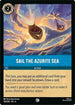 Sail the Azurite Sea (163/204) - Azurite Sea Cold Foil