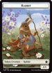 Rabbit // Soldier Double-Sided Token (FDN-5 // 6) - Foundations Foil