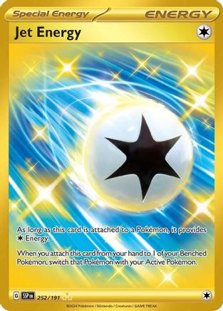 Jet Energy (252) Holofoil [Surging Sparks] - Hyper Rare