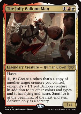 The Jolly Balloon Man (PPDSK-219) - Promo Pack: Duskmourn: House of Horror