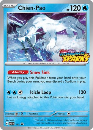 Chien-Pao (152) Holofoil [SV Scarlet & Violet Promo Cards] - Promo
