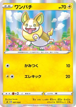 Yamper (007/024) - sA Lightning Starter Set V Holofoil
