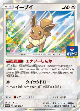 Eevee - 245/SM-P (245/SM-P) - SMP Sun  Moon Promos Holofoil