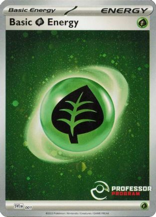 Grass Energy (2023) (001) Holofoil [Professor Program Promos] - Promo