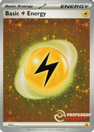 Lightning Energy (2023) (004) Holofoil [Professor Program Promos] - Promo