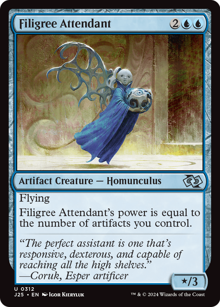Filigree Attendant (J25-312) - Foundations Jumpstart