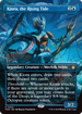 Kiora, the Rising Tide (Borderless) (FDN-309) - Foundations Foil